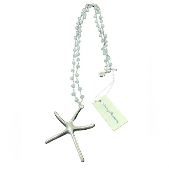 Tommy Bahama Jewelry Tommy Bahama Starfish Silver Long Beaded